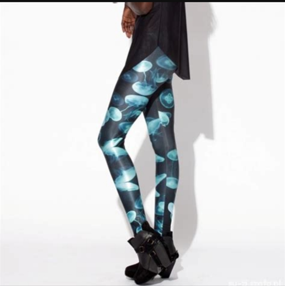 Blackmilk Jellyfish Leggings Small